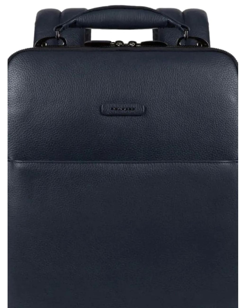 Piquadro Blue Slim Backpack