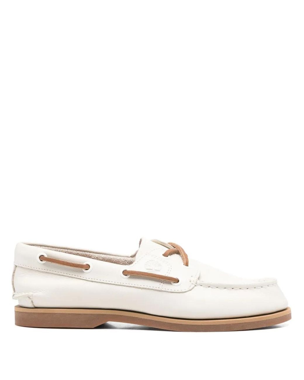 Timberland White Classic Boat Boat Shoe Shoes