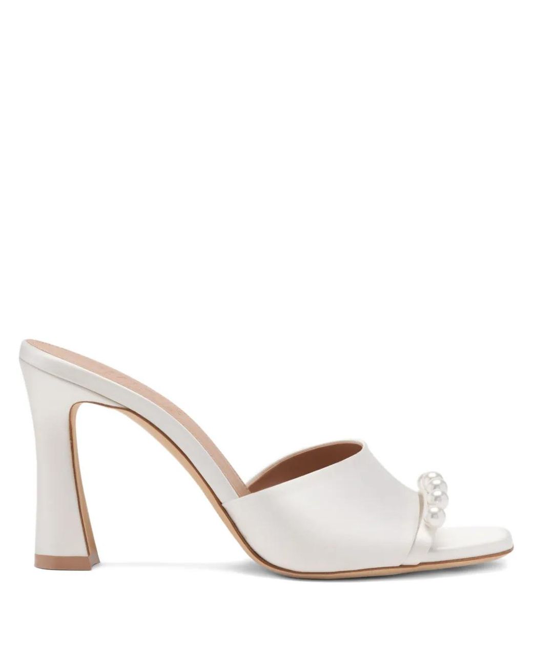 Malone Souliers White Roxanne Embellished Sandals