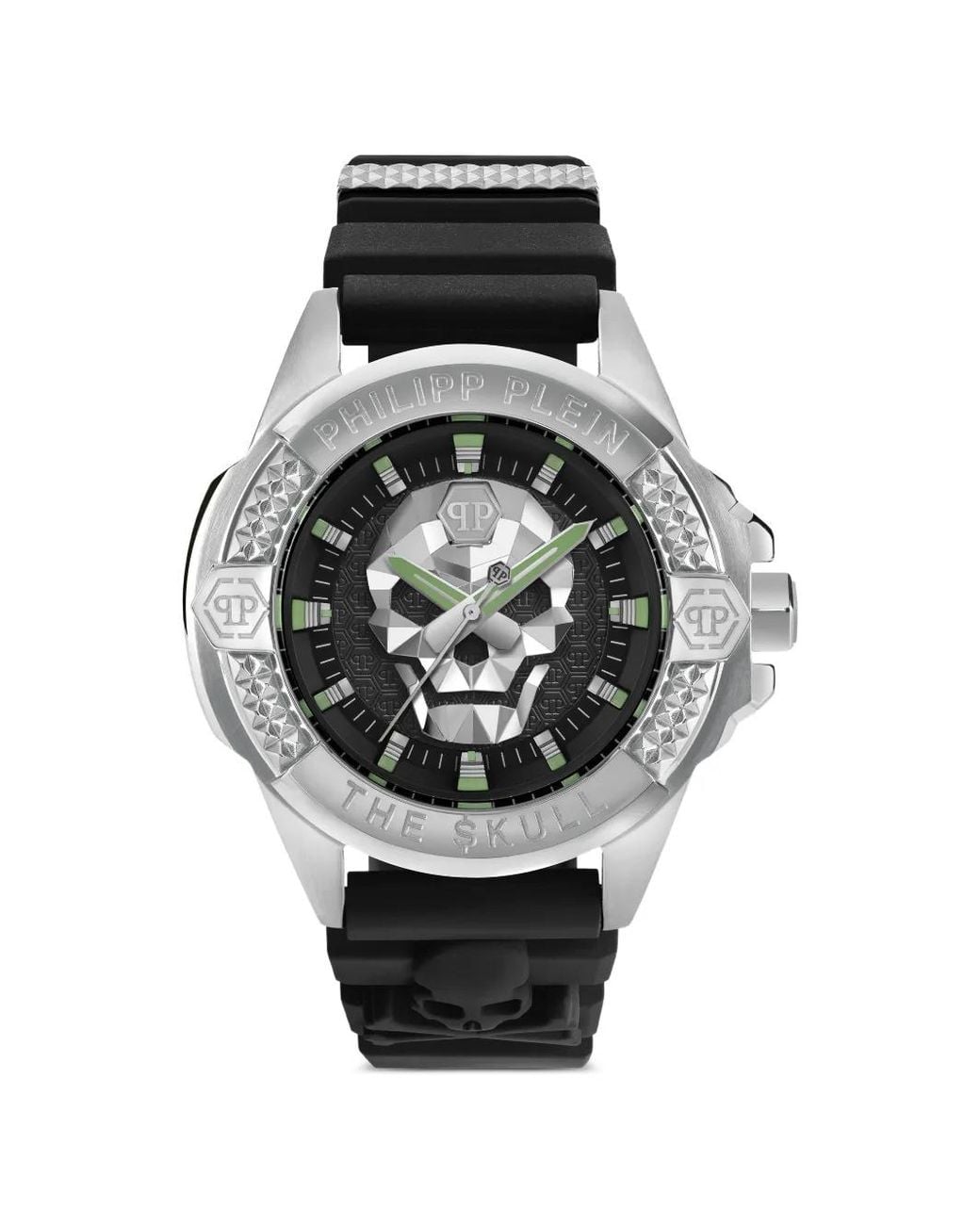 Philipp Plein Black The $Kull 44Mm Watch for men