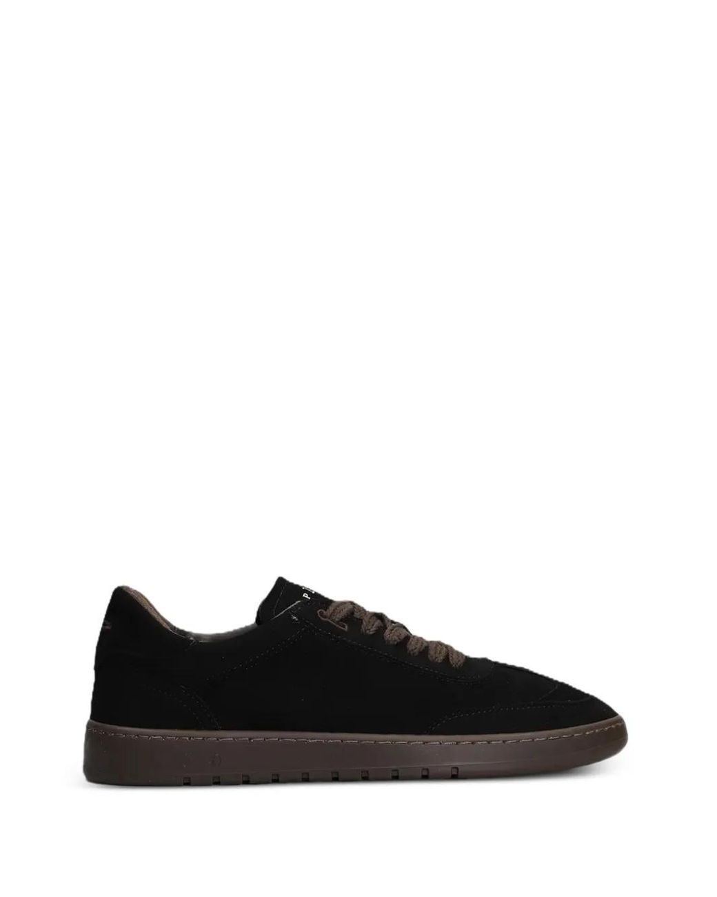 PIUMESTUDIO Black Lace-Up Sneakers for men