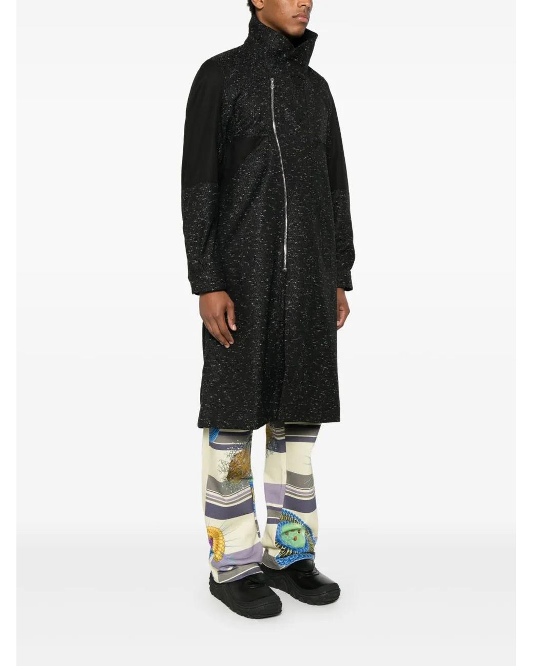 Kiko Kostadinov Babraham Coat in Black for Men | Lyst