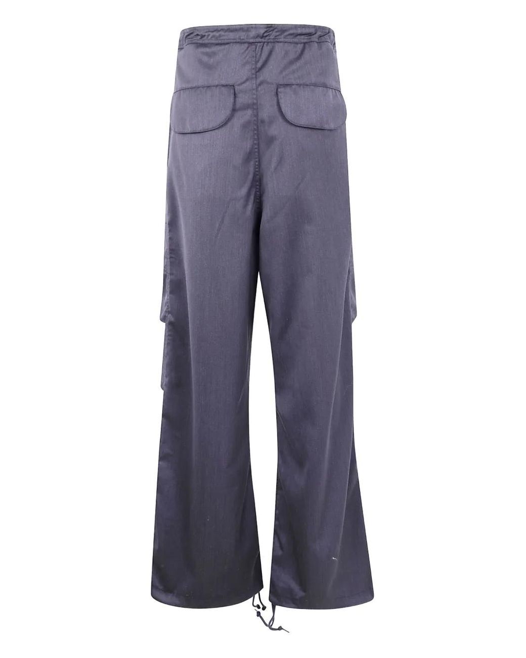 Entire studios Blue Drawstring Cargo-Pocket Trousers