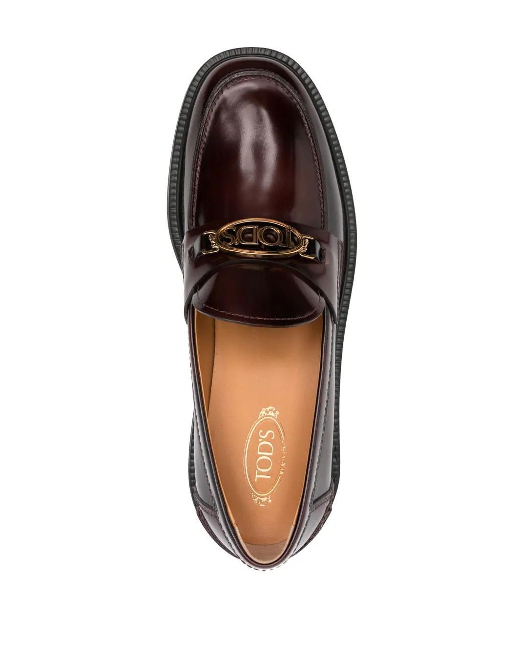 Tod's Brown Loafers With Bit And Oval Logo