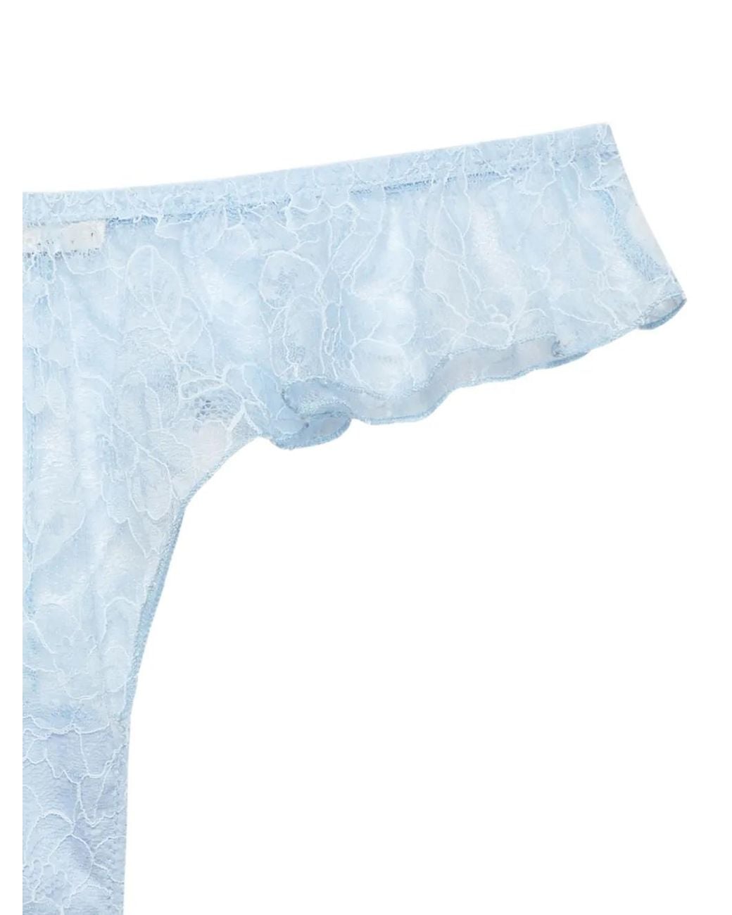 Fleur du Mal Blue Jasmin Thong