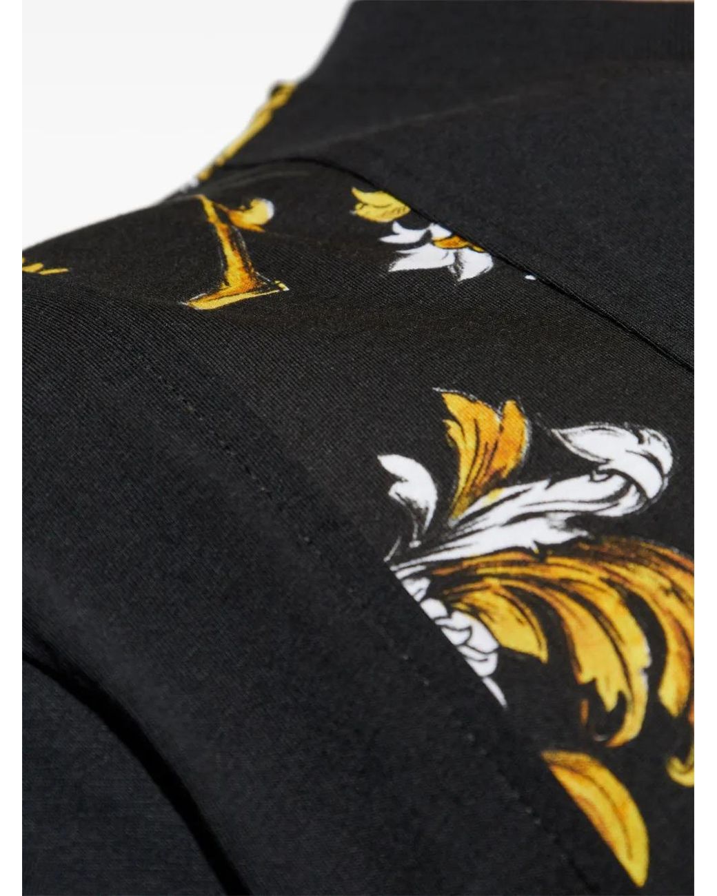 Versace Jeans Couture Black Chromo Couture T-Shirt for men