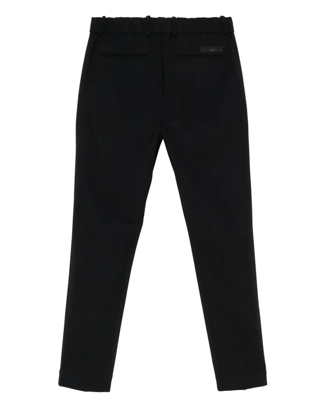 Rrd Black Technical Jersey Tapered Trousers for men