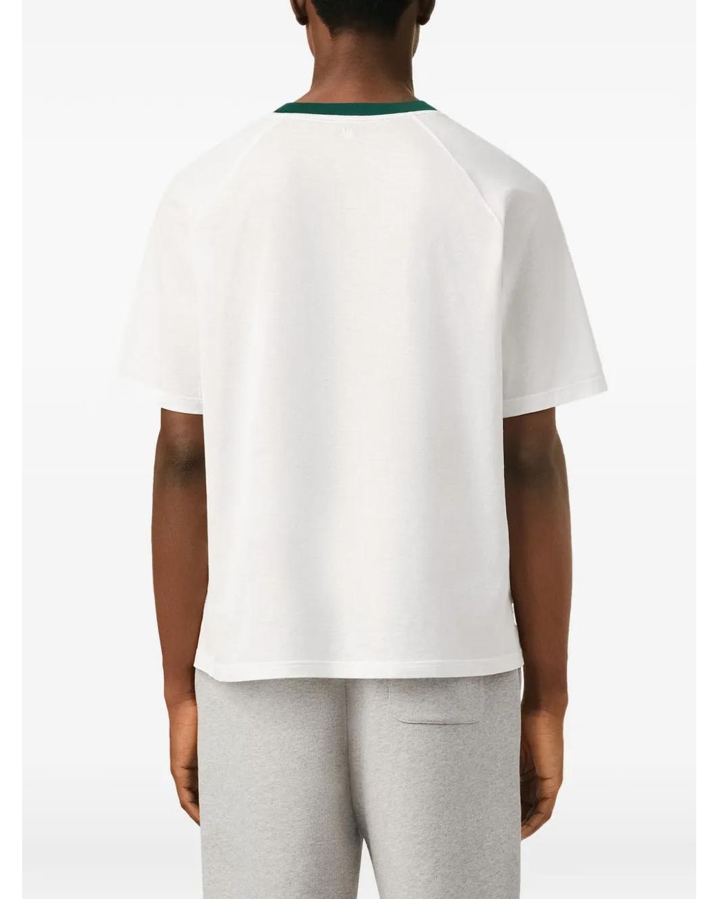 AMI White T-Shirt Ami De Cœur En Coton for men