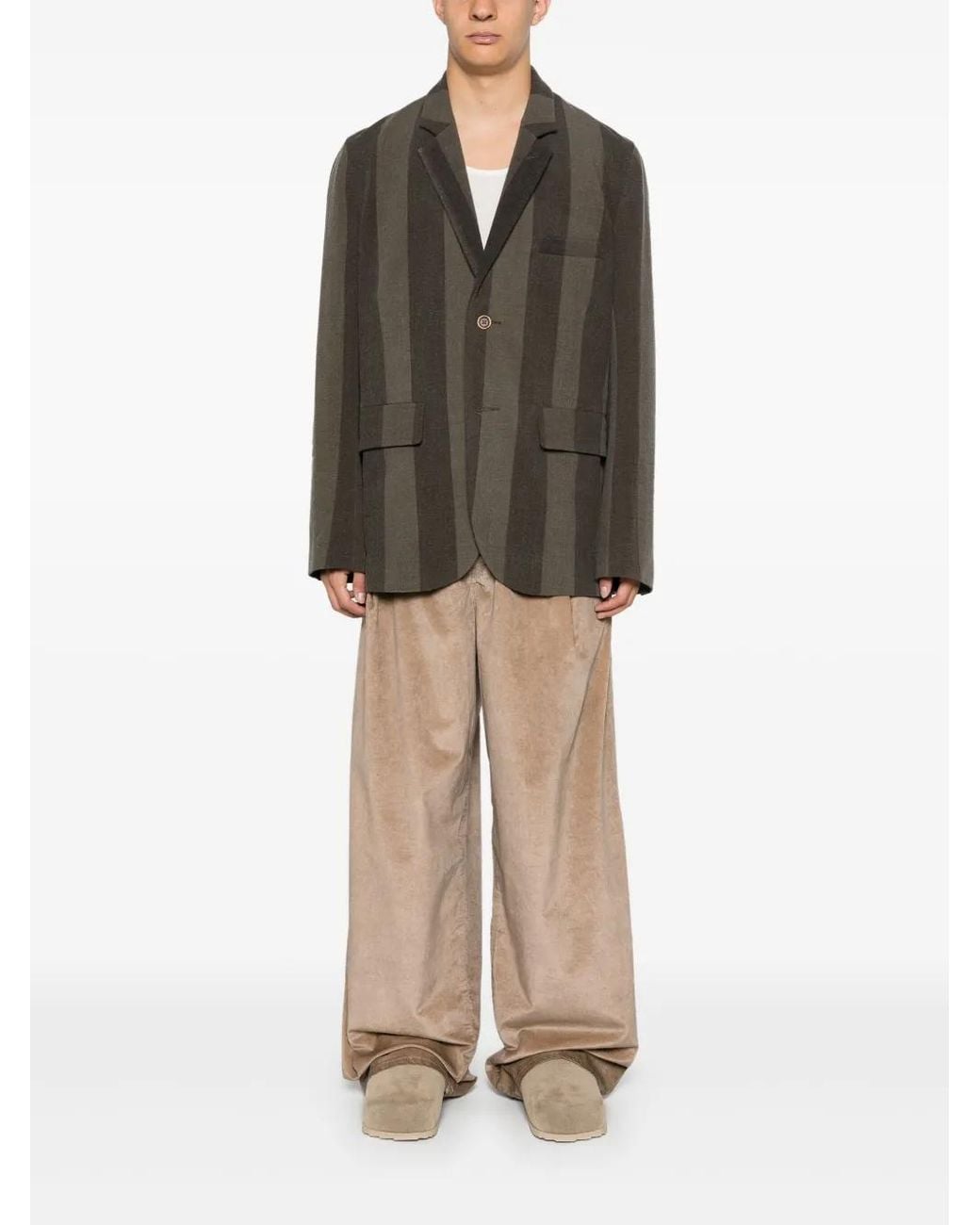 Uma Wang Gray Jacal Blazer for men