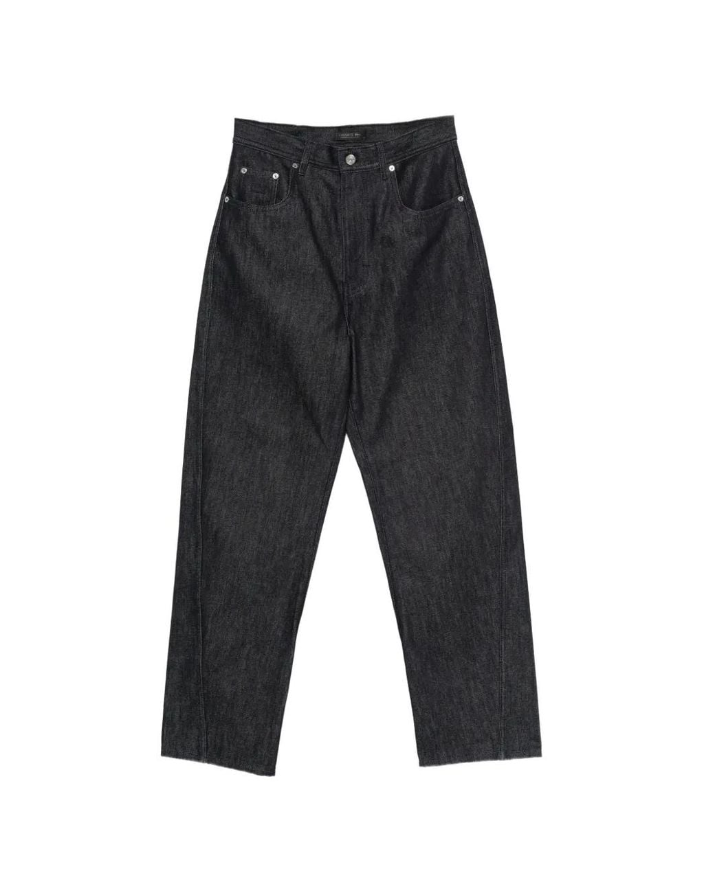 Lacoste Gray Logo-Patch Jeans