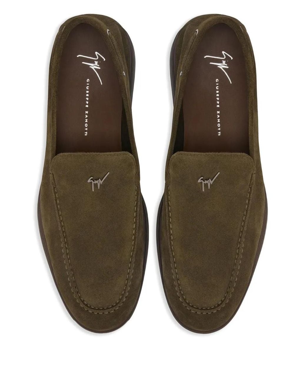 Giuseppe Zanotti Brown The Maui Loafers for men