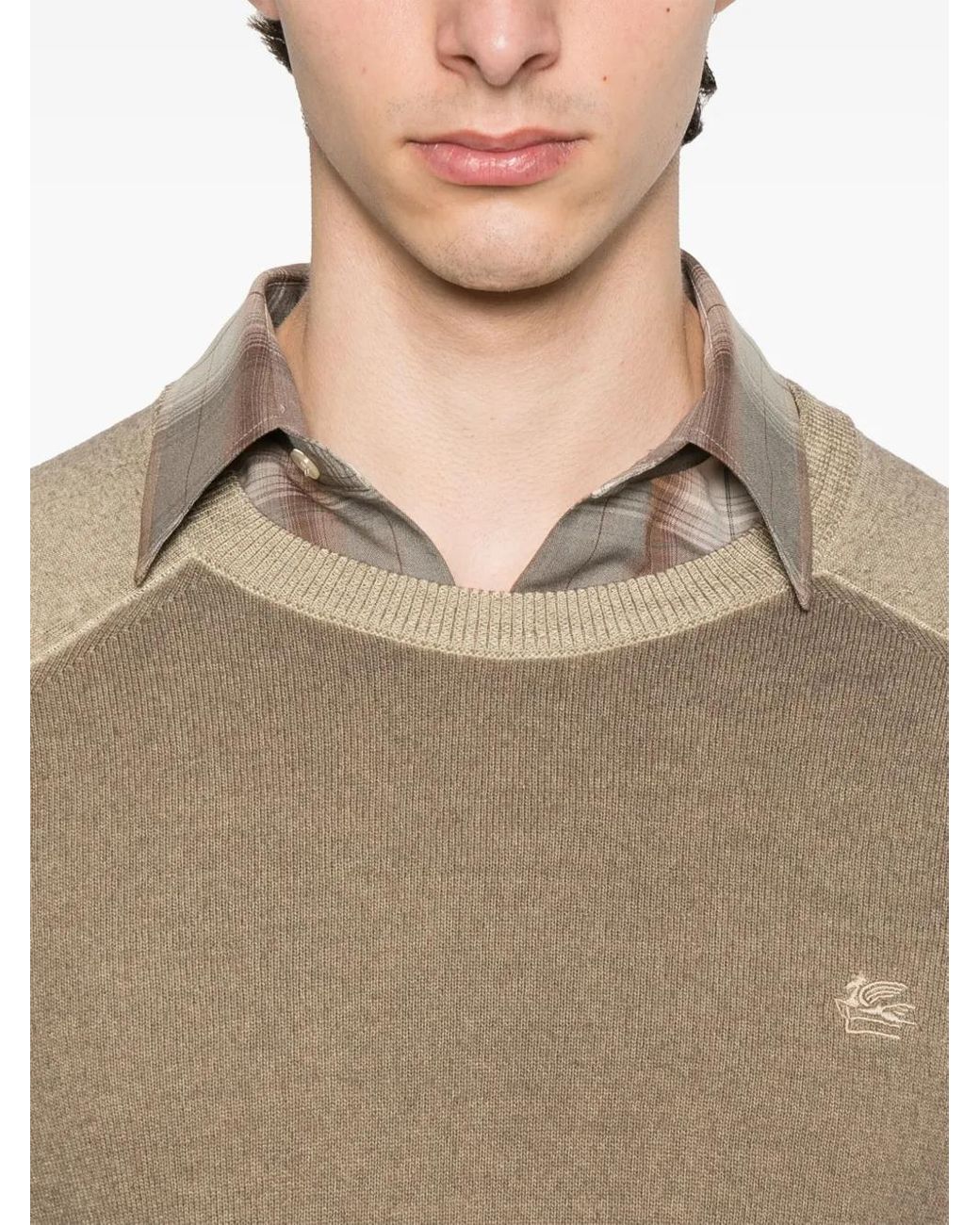 Jersey De Lana Etro de hombre de color Natural