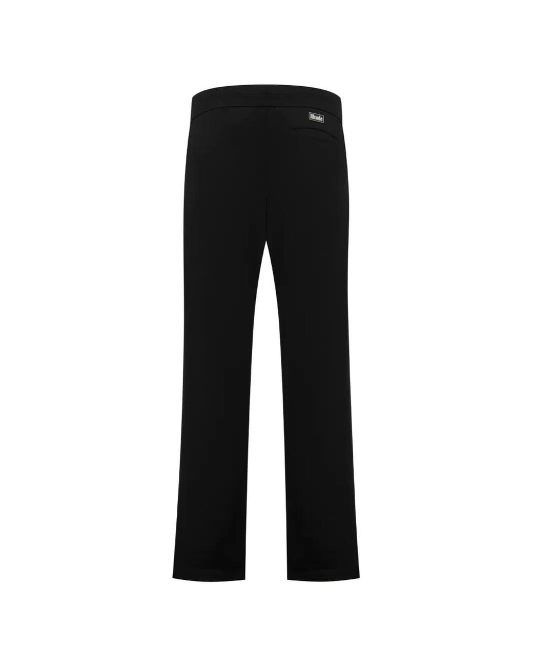 Rhude Black Pantalon De Jogging Trofeo À Chevilles Zippées for men