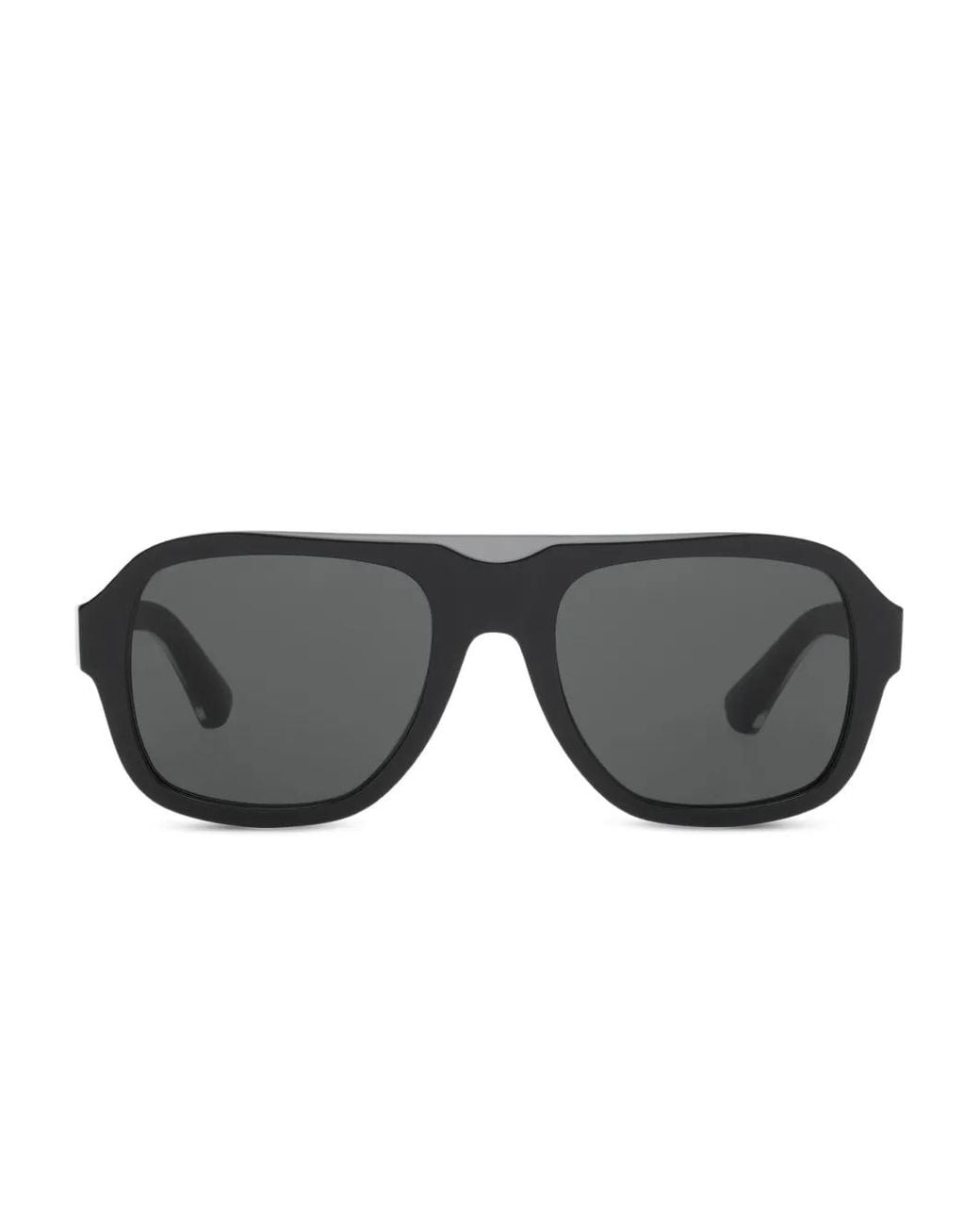 Burberry Eckige Sonnenbrille in Gray für Herren