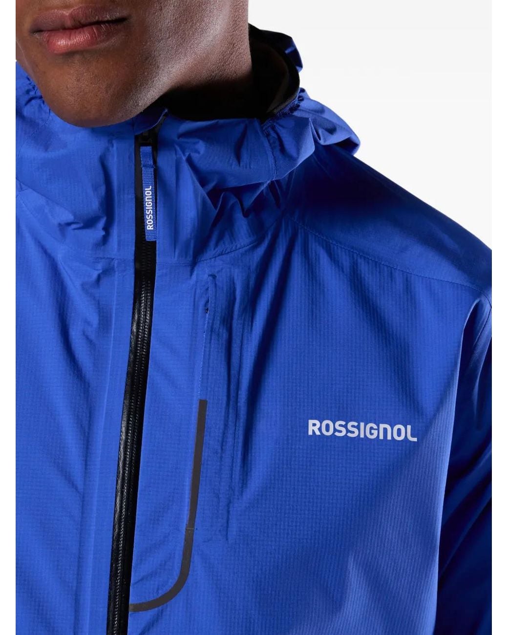 Rossignol Blue Rainproof Shell Jacket for men