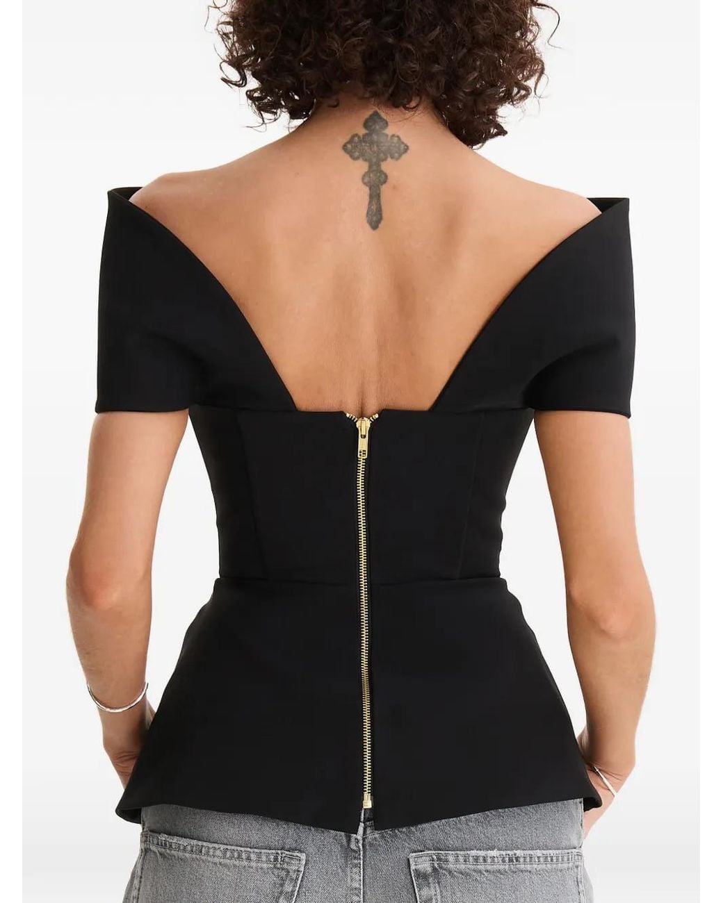 MOOS STUDIO Black Sleeveless Top
