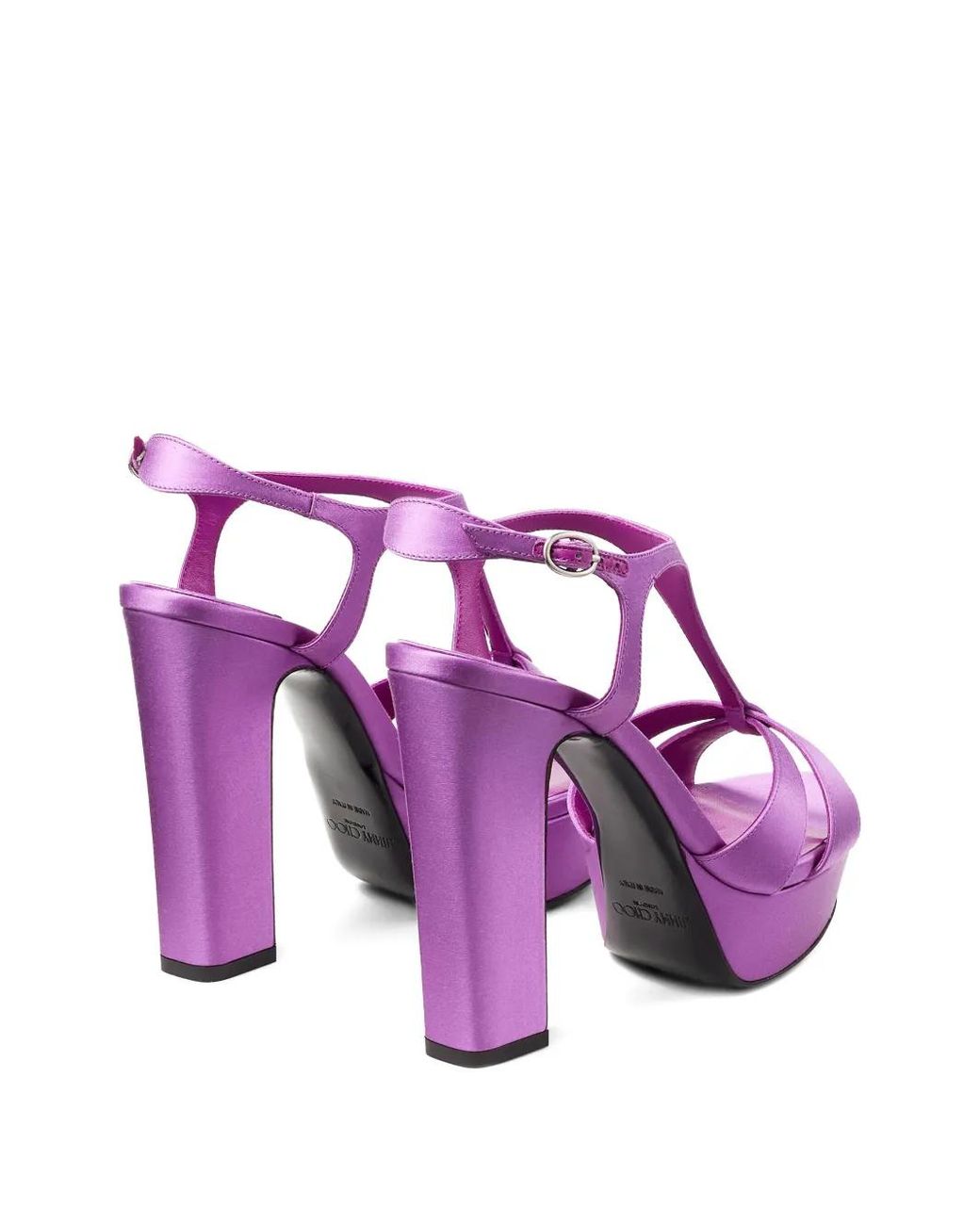 Jimmy Choo Purple Kesia 120 Sandals