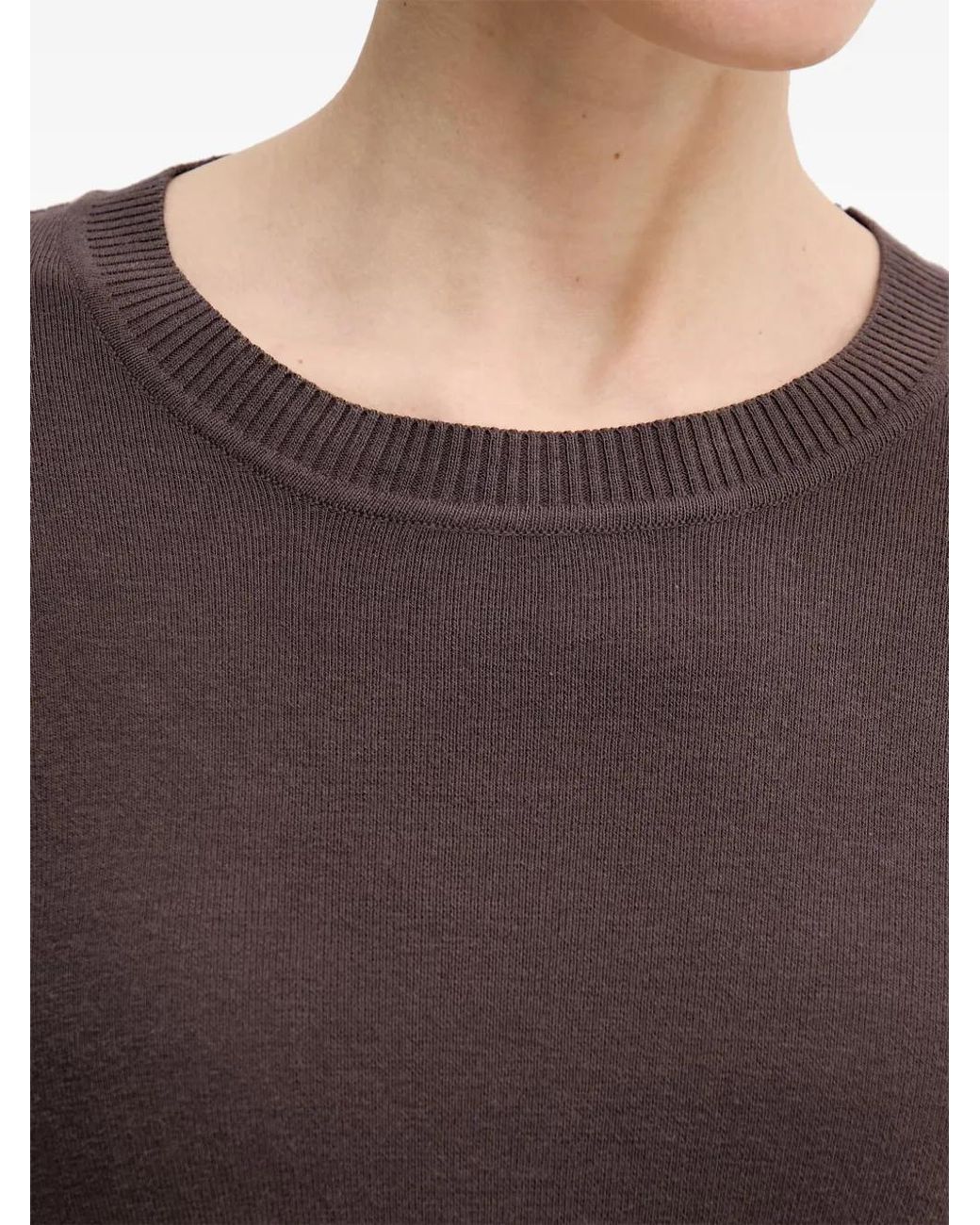 Benetton Geribbelde Sweater in het Blue