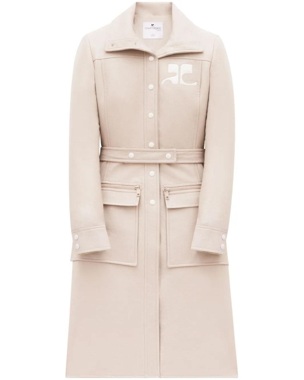 Courreges Natural Reedition Coat