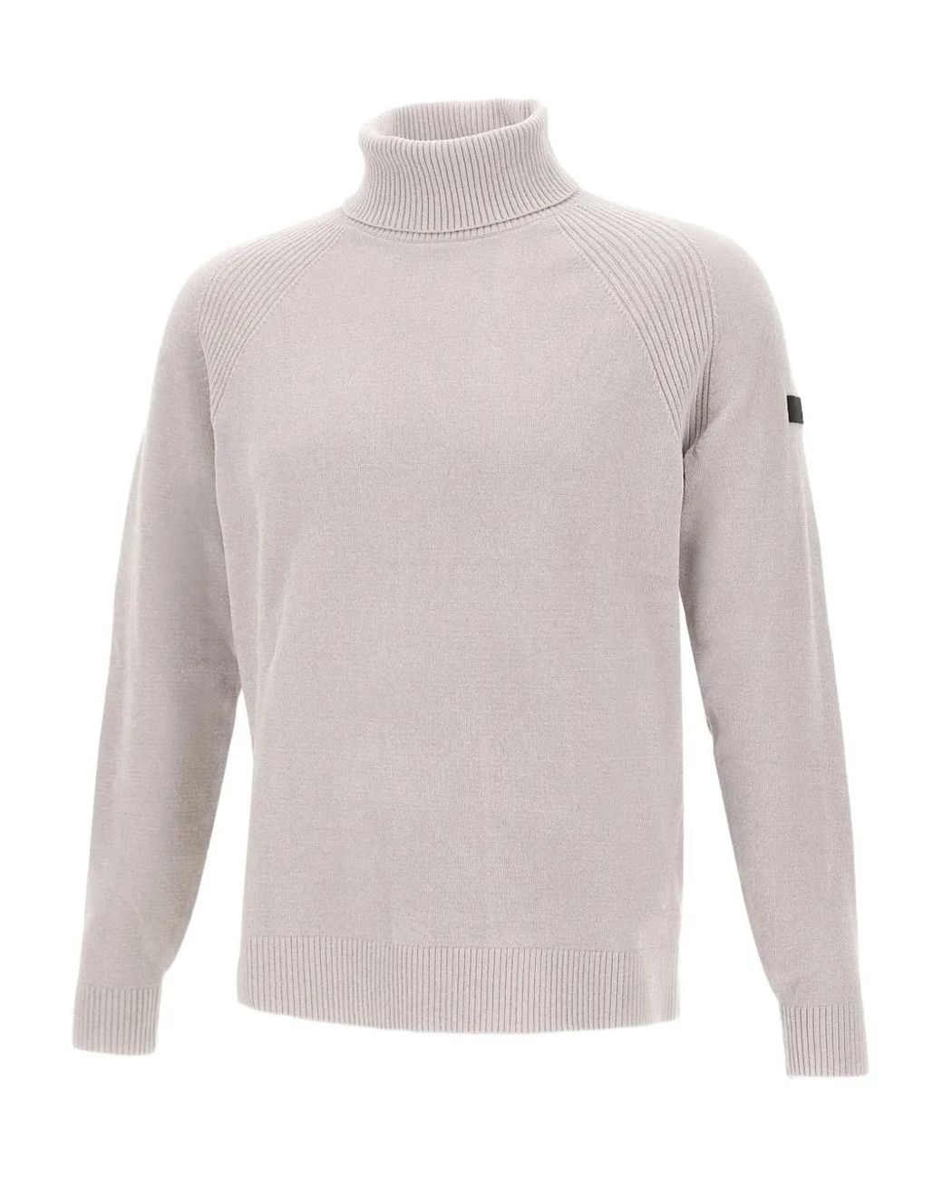Pull Côtelé À Col Roulé Rrd pour homme en coloris White