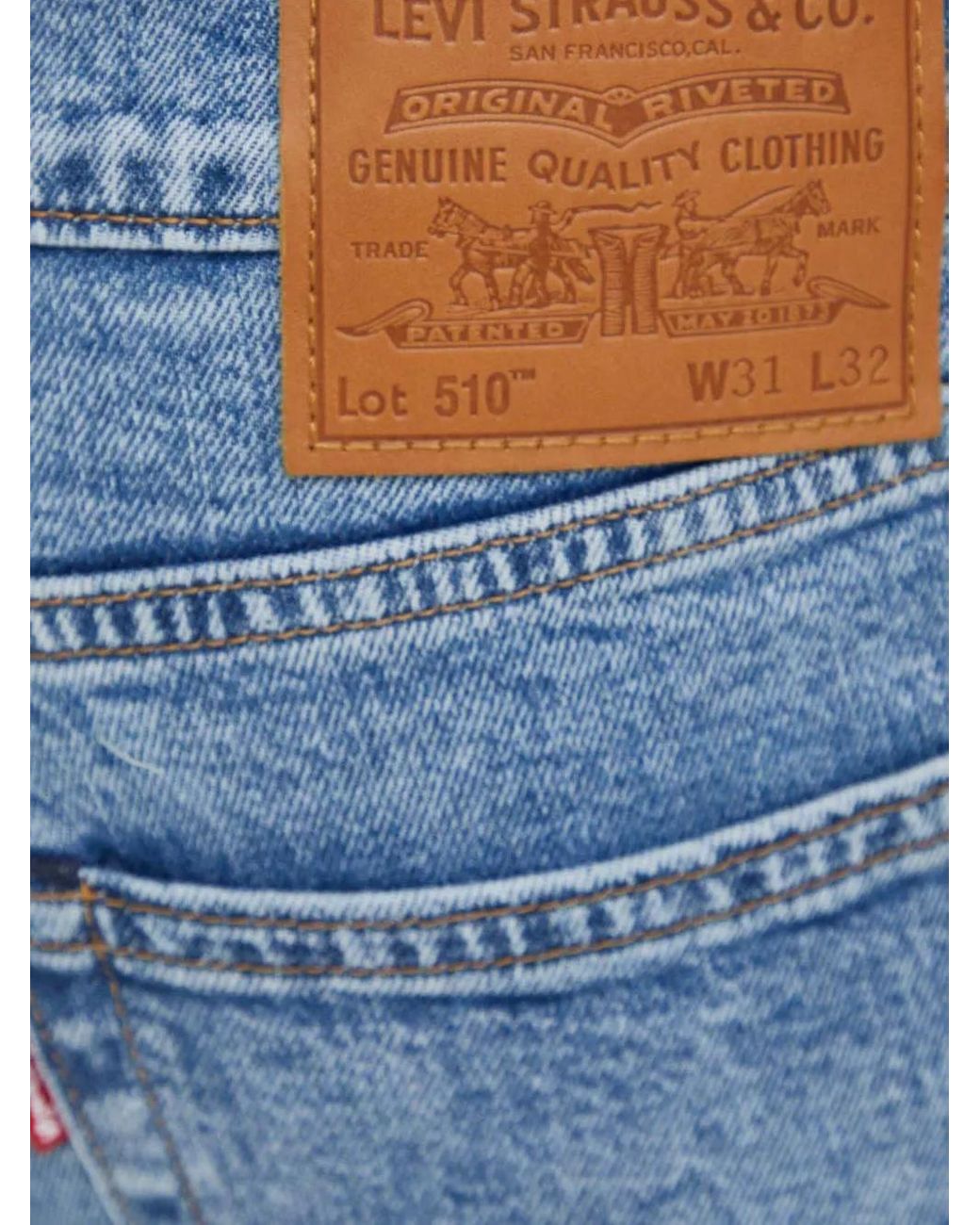 Levi's Blue 510 Skinny Jeans for men