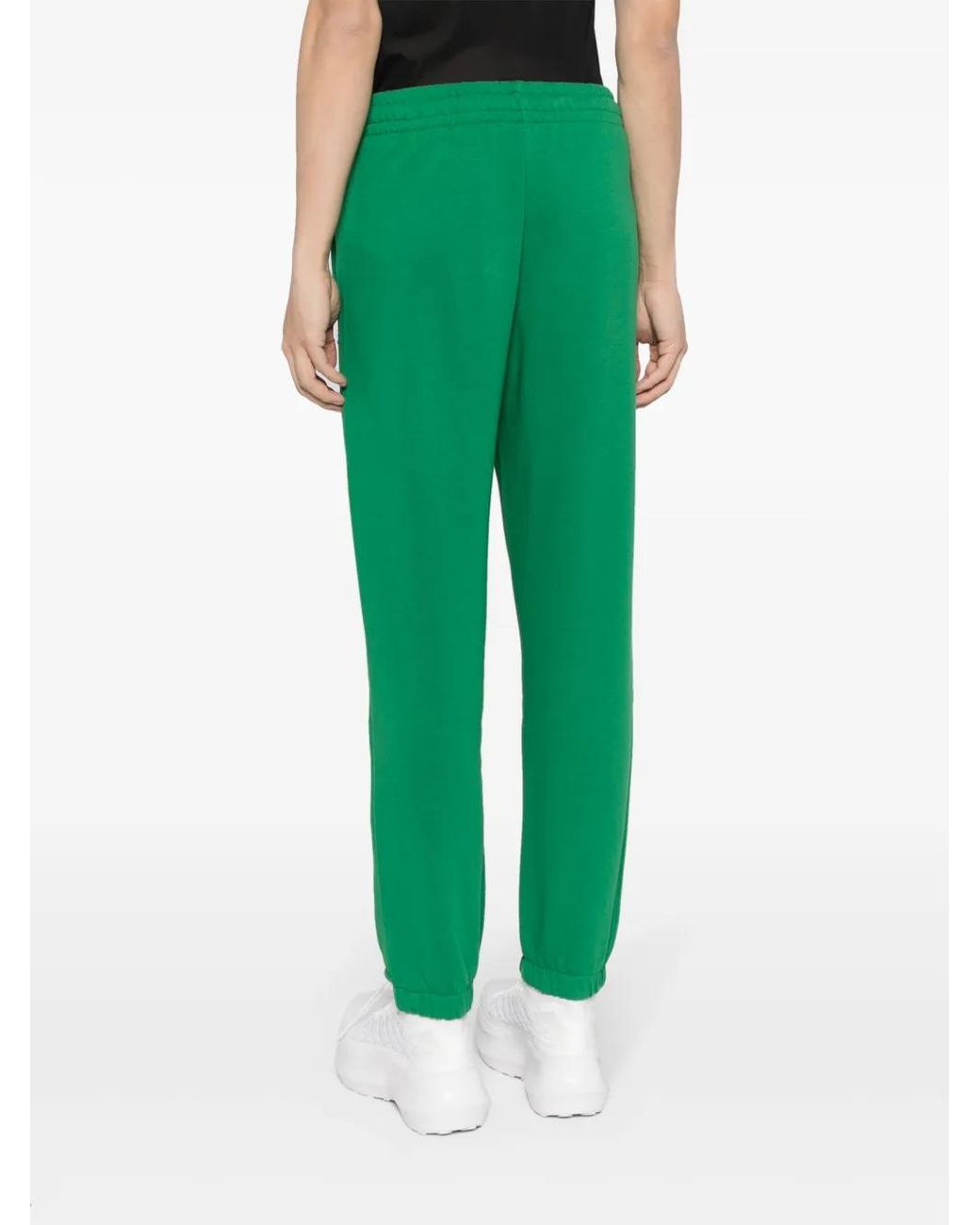 Lacoste Green Logo-Appliqué Cotton Blend Track Pants for men