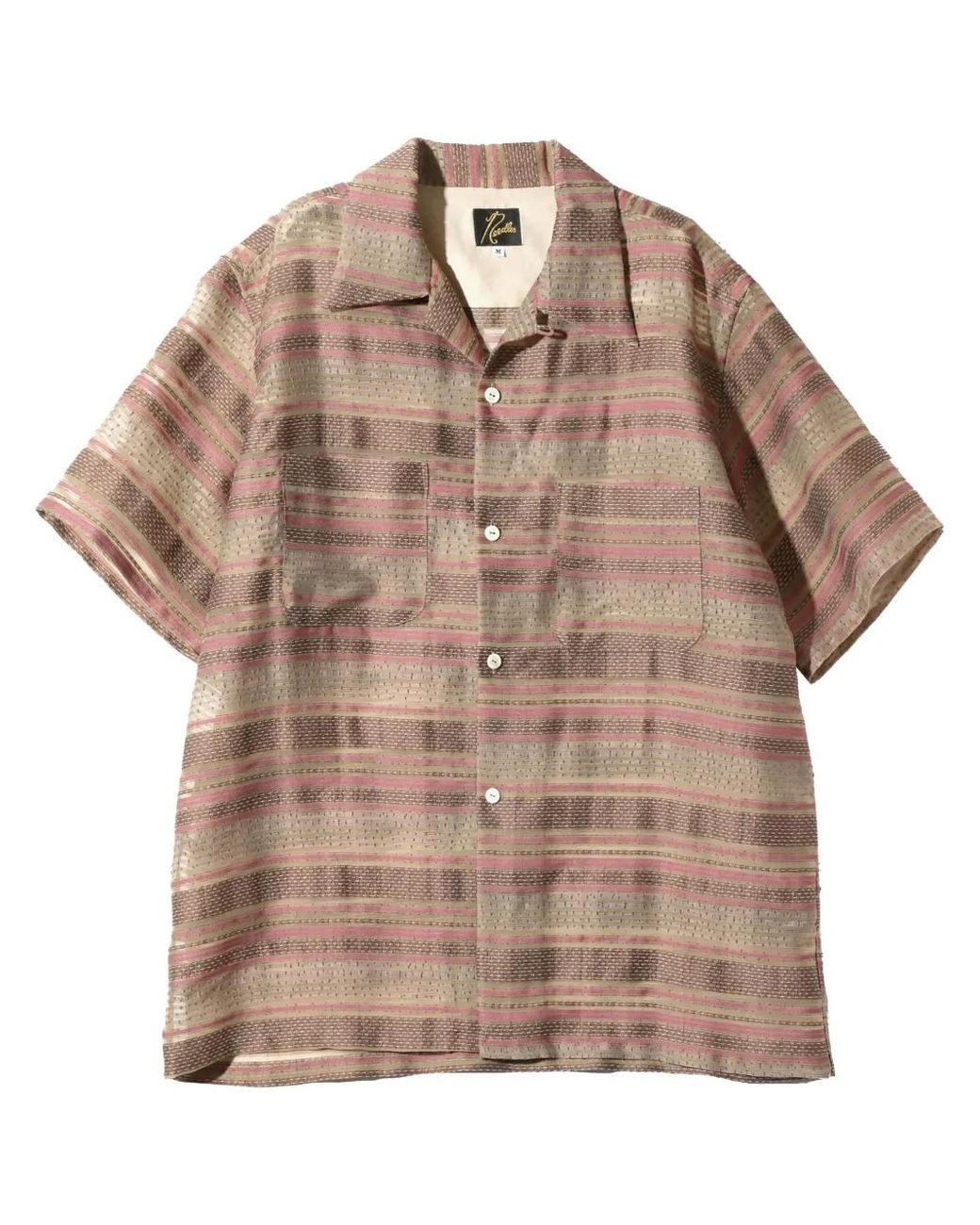 Needles Natural One-Up Short-Sleeve Shirt for men