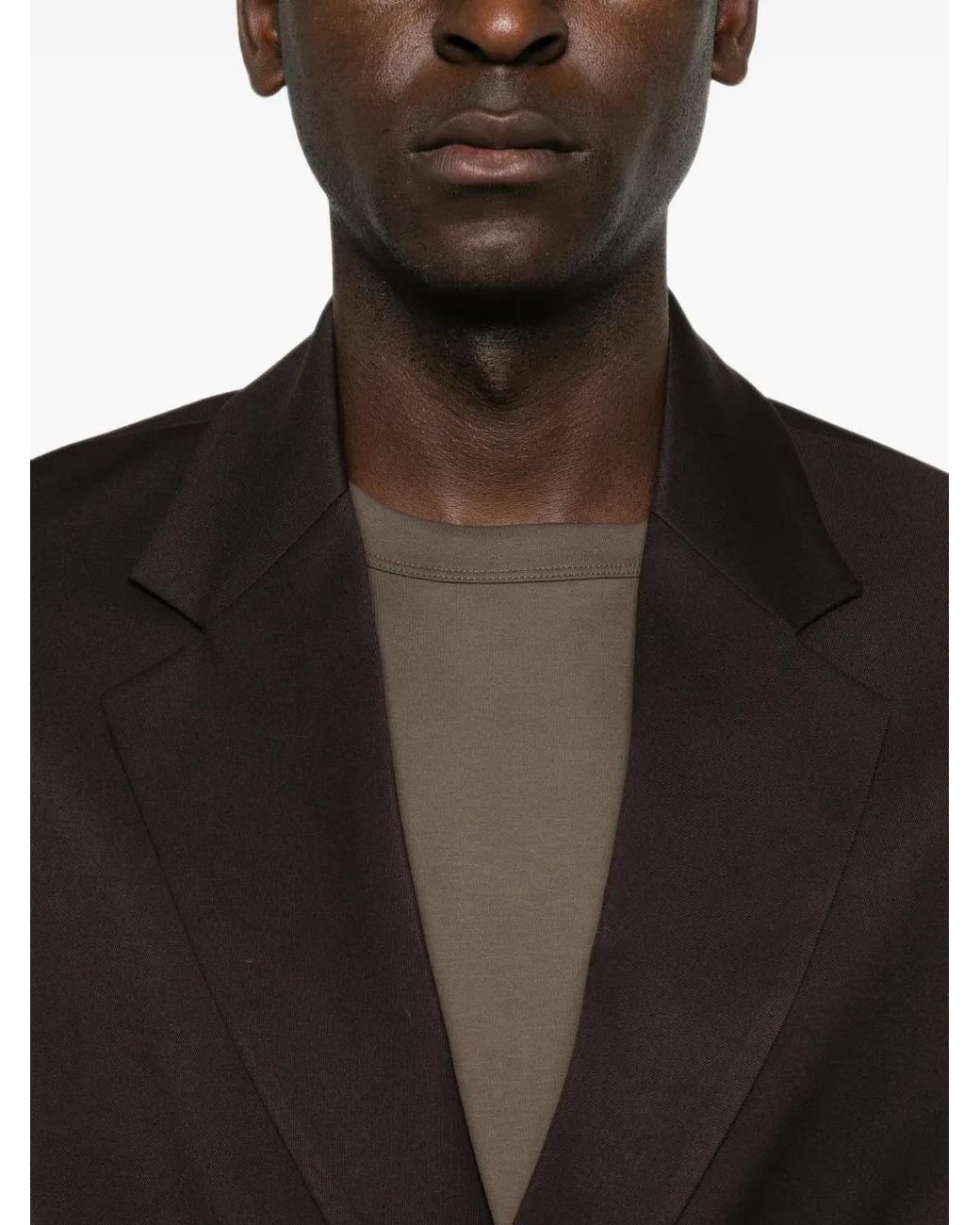 Imperial Brown Veste À Boutonnière Croisée for men