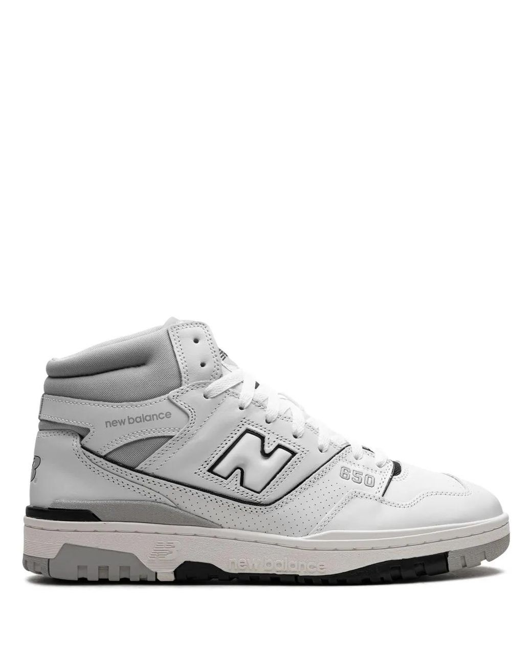 New Balance White 650 Sneakers