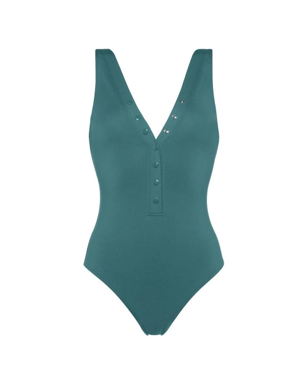Eres Green Maillot De Bain Icône À Boutons Pression