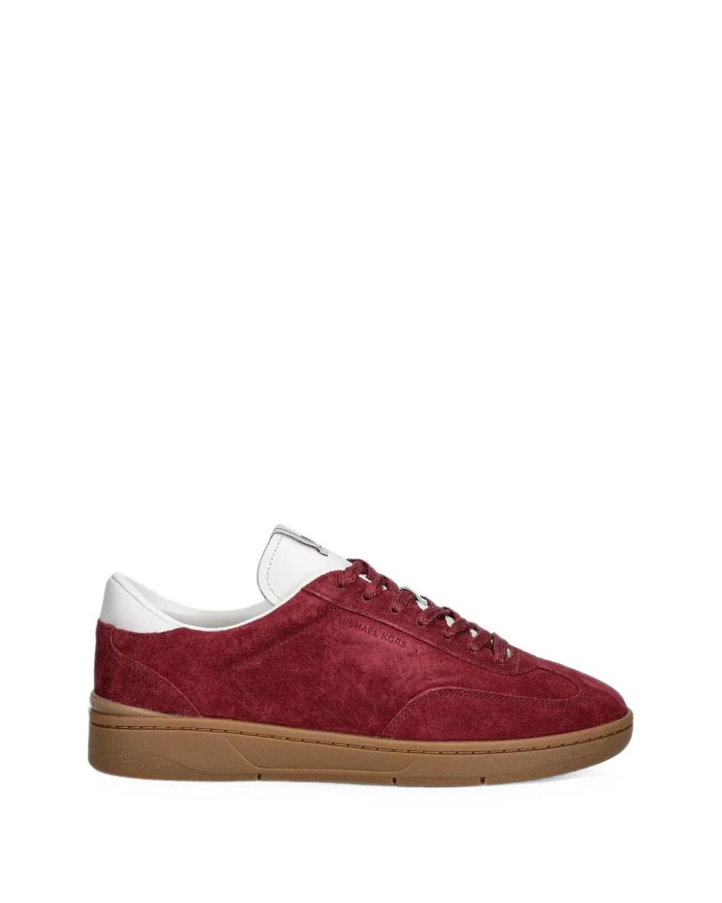 Michael Kors Red Wilton Suede Lace-Up Sneaker for men