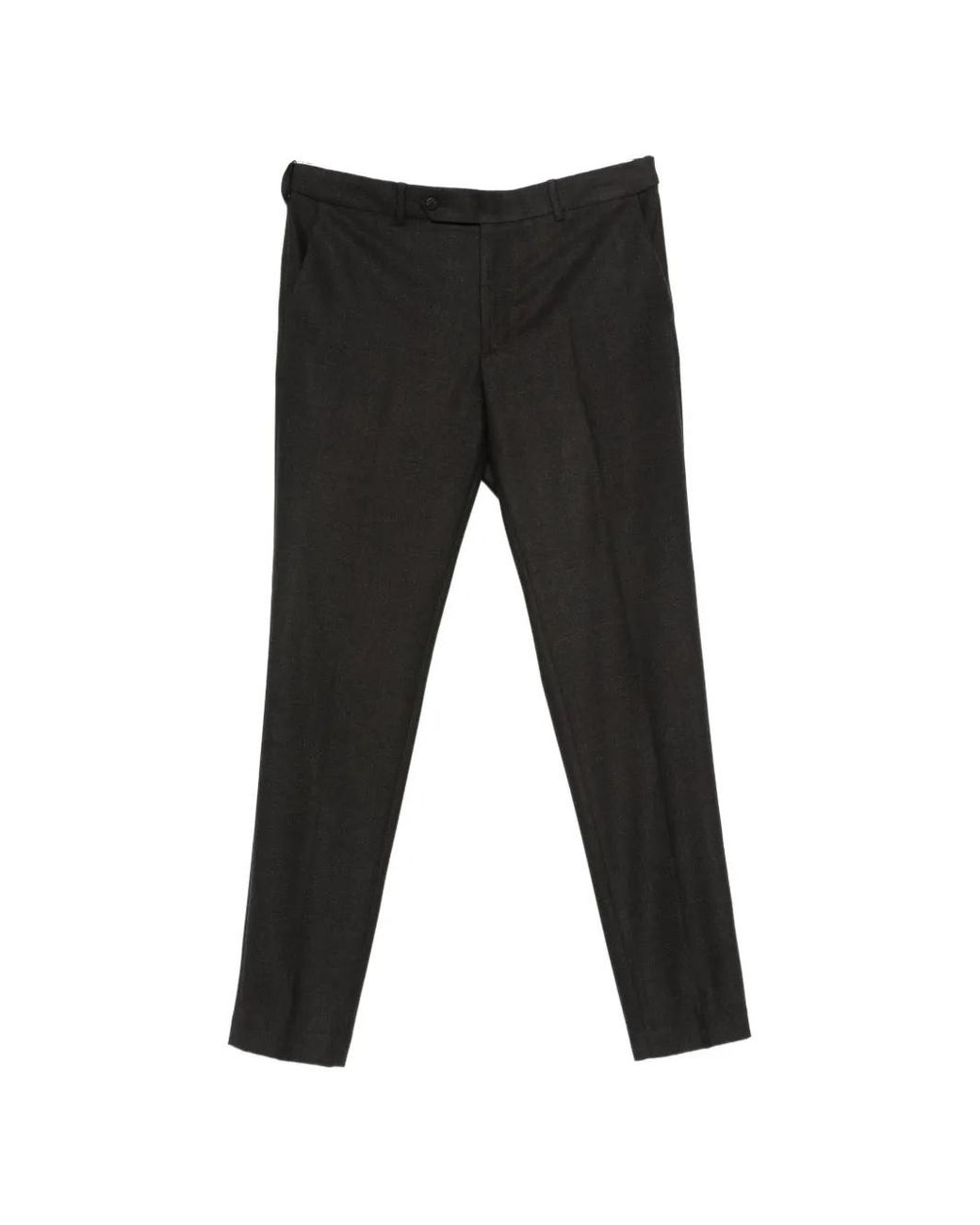 Cellar Door Black Paloma Tailored Trousers for men