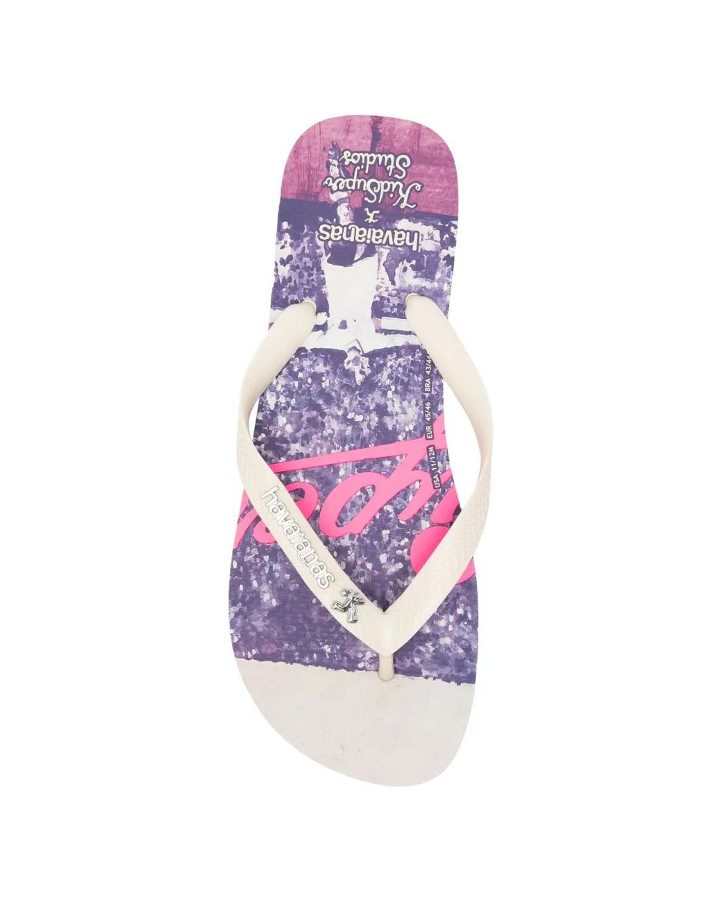 Havaianas White X Kidsuper Tongs Top Soccer for men