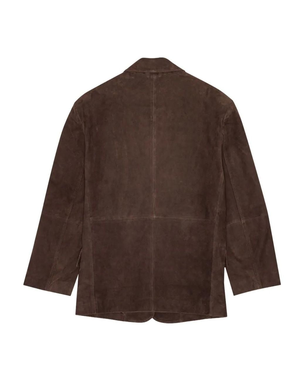 Remain Blazer Met Schoudervullingen in het Brown
