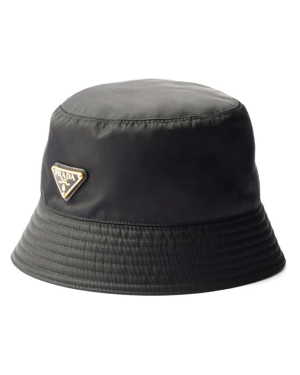Prada Black Re-Nylon Bucket Hat