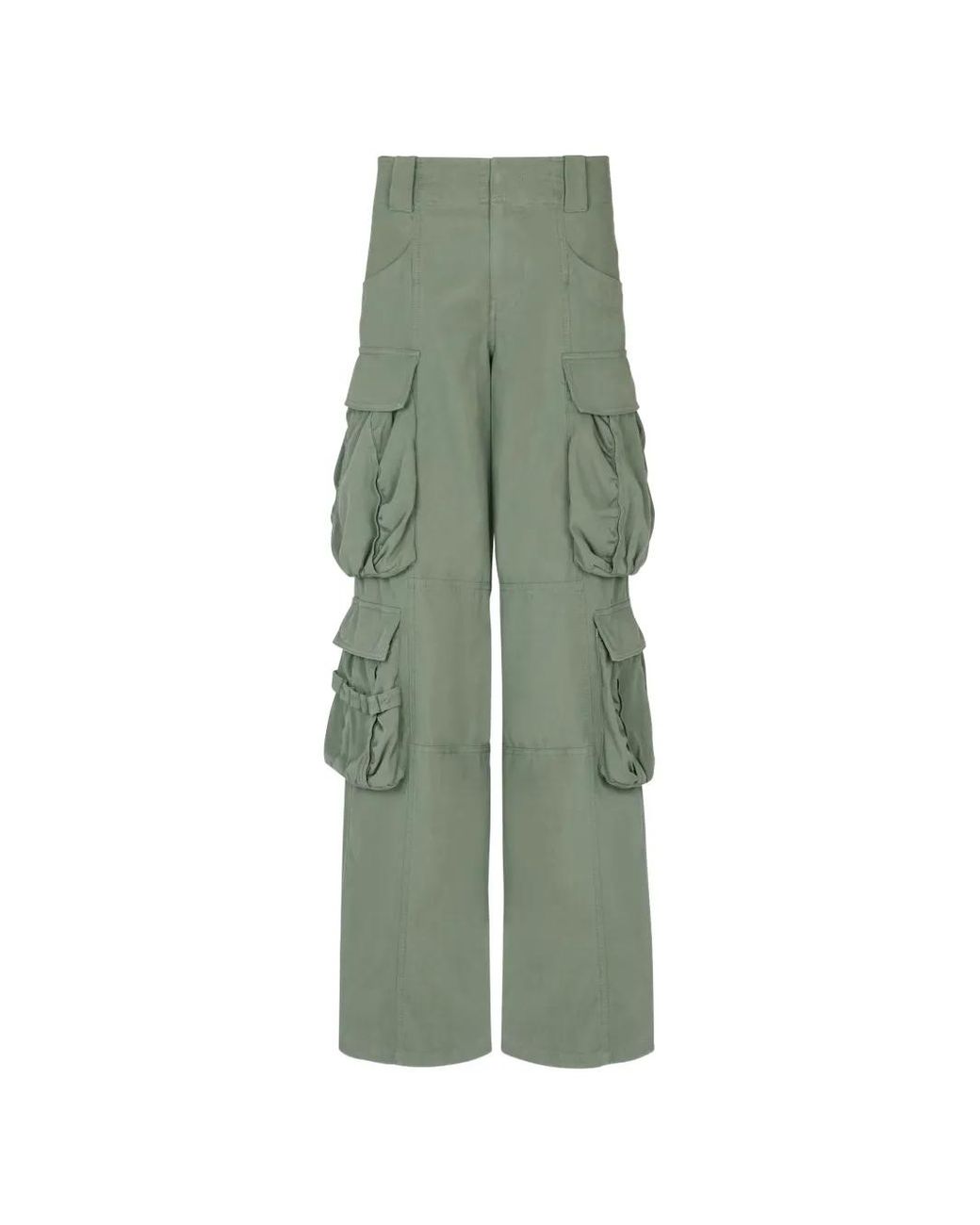 Balmain Cargo Shorts in het Green voor heren