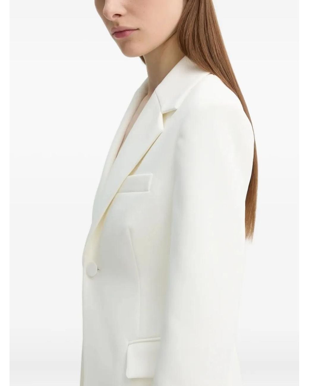 Blazer Con Botón A.L.C. de color White
