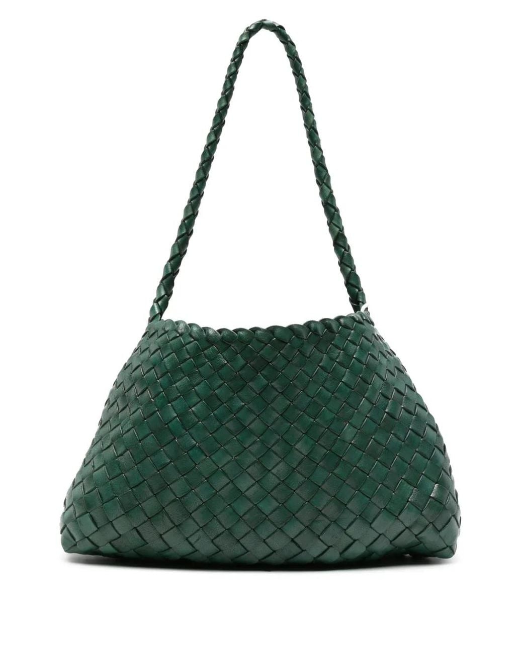 Dragon Diffusion Green Rosanna Leather Tote Bag