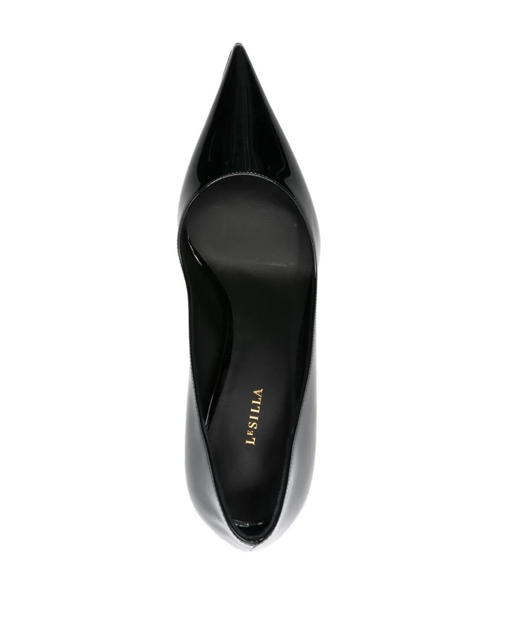 Le Silla Black 80Mm Bella Pumps