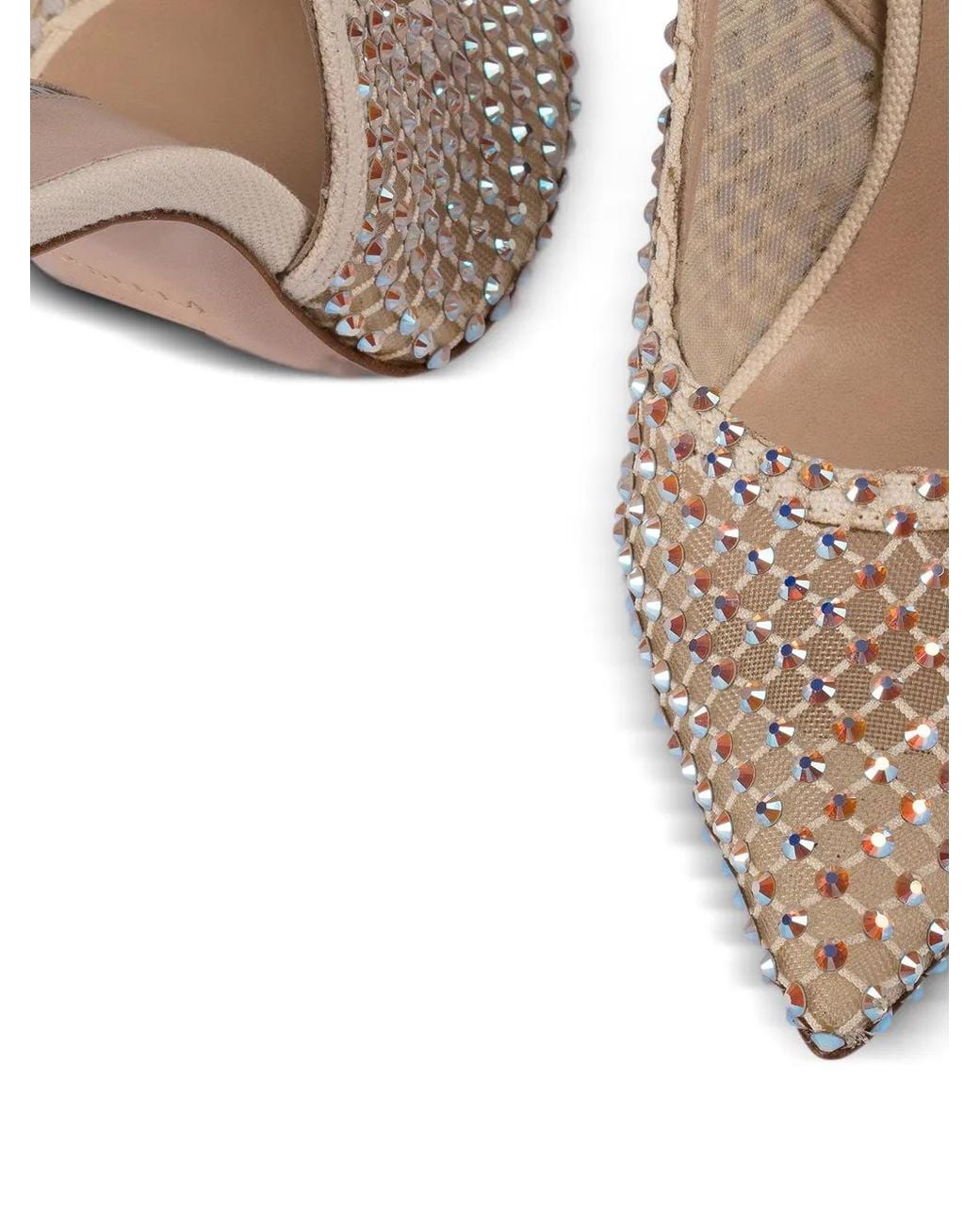 Le Silla Gilda Verfraaide Slingback Pumps in het White