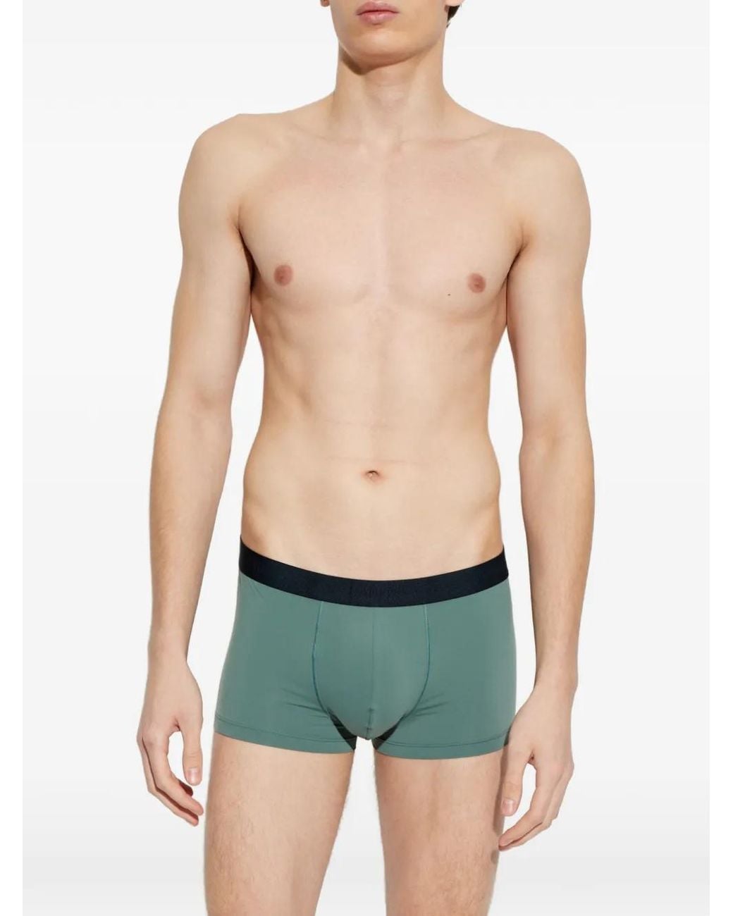 Hanro Green Micro Touch Boxers for men