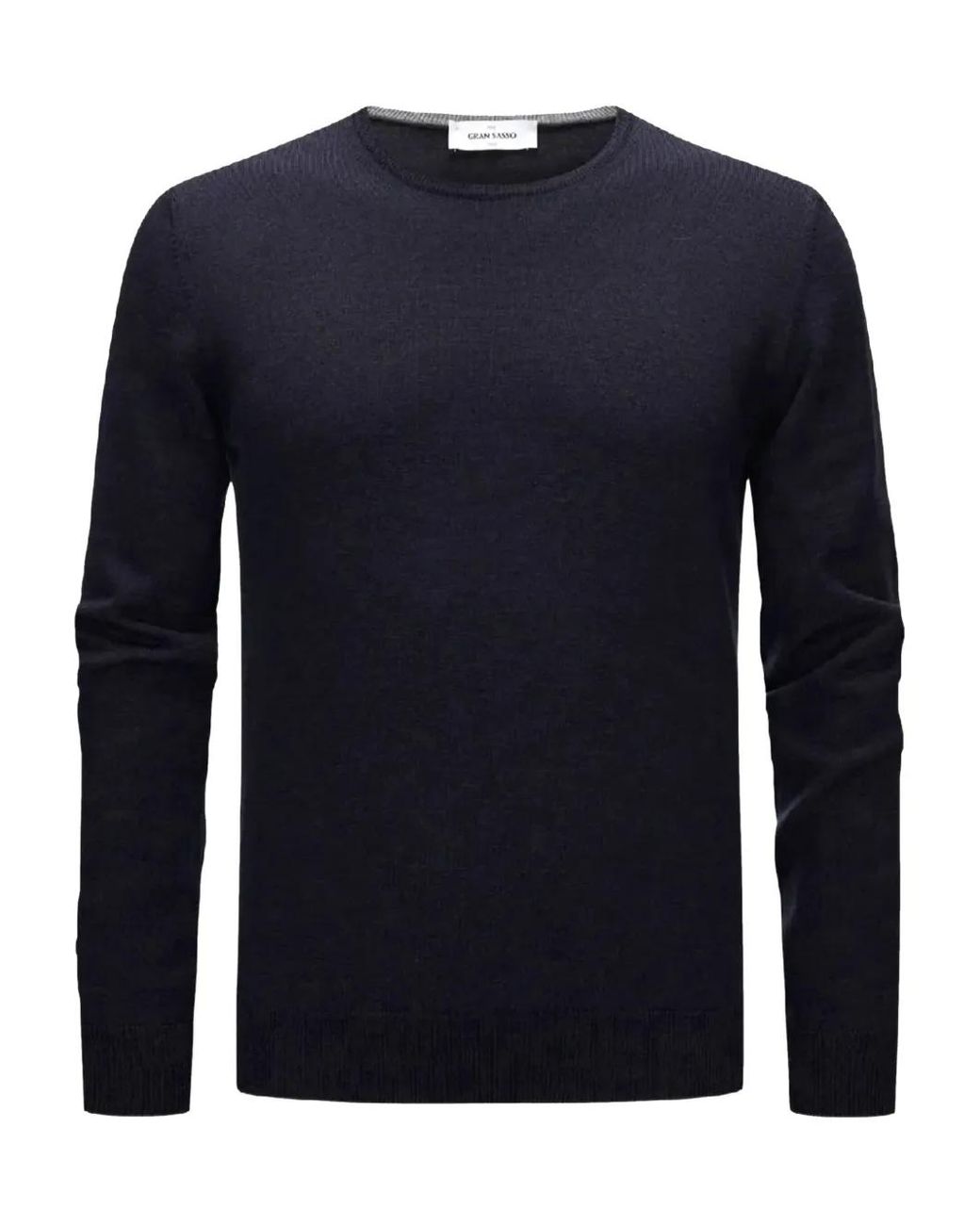 Gran Sasso Blue Crew-Neck Sweater for men