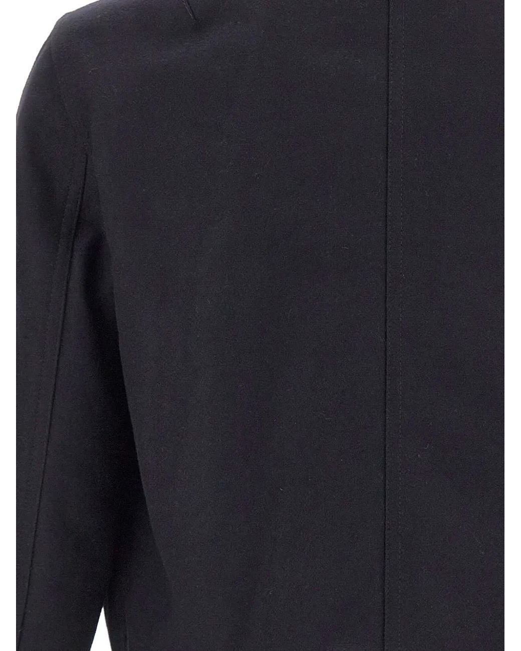 Belstaff Blue Welder Shearling-Collar Bomber Jacket for men