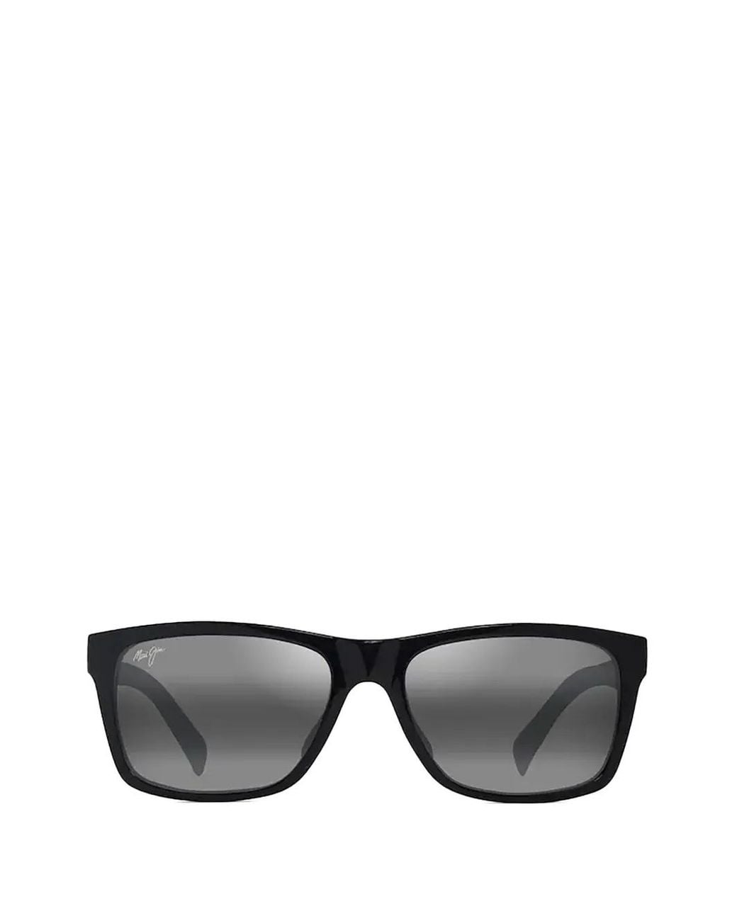 Maui Jim Black Kowelo Rectangle-Frame Sunglasses