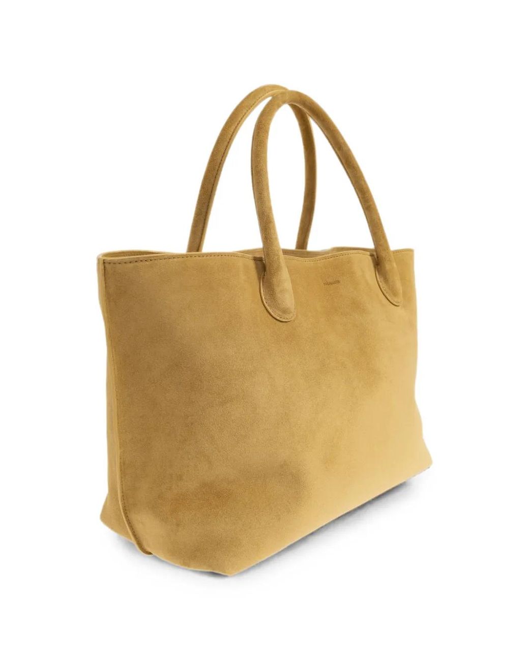 LIE STUDIO Natural The Grace Suede Tote Bag