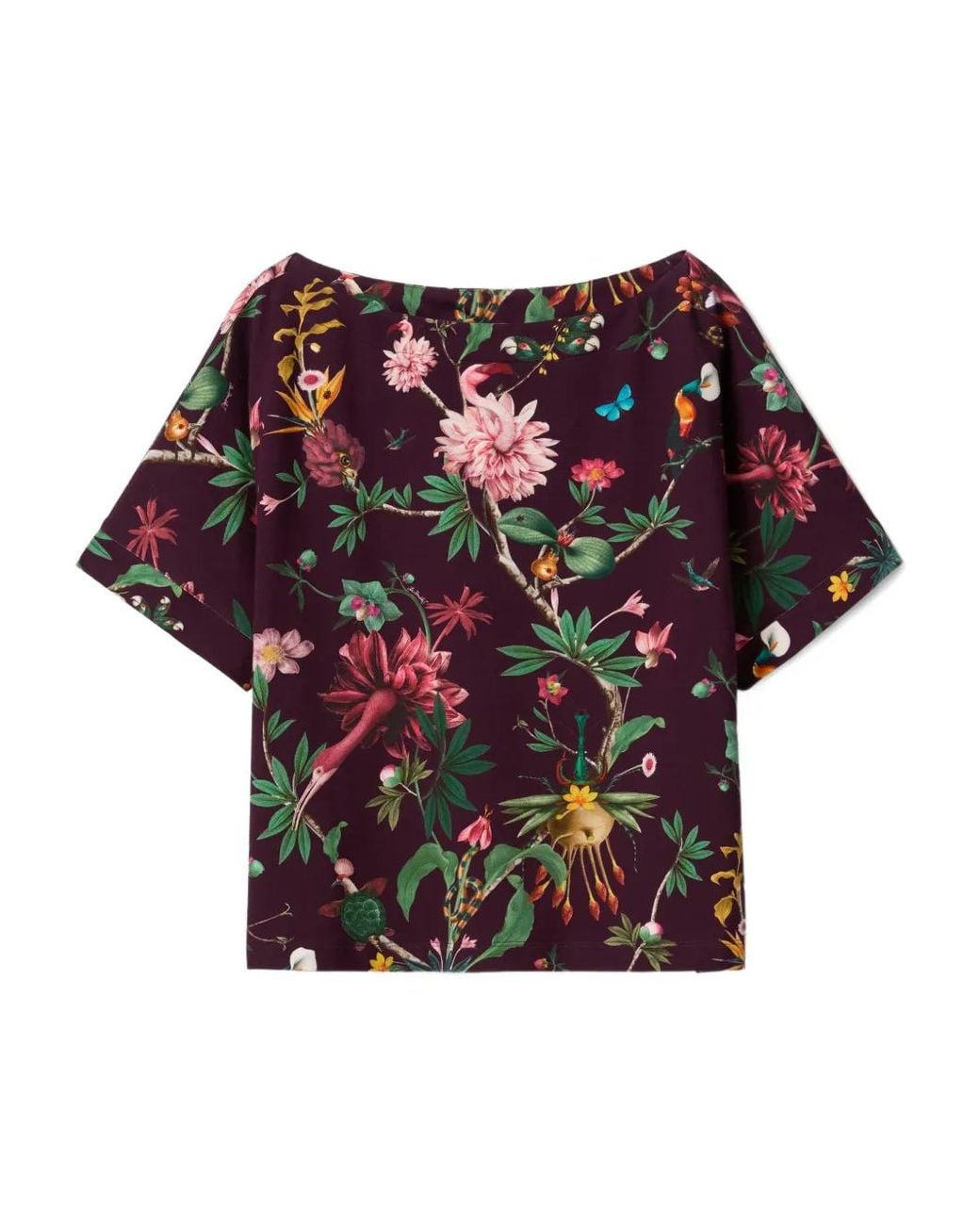 LaDoubleJ Red Meditation Poncho