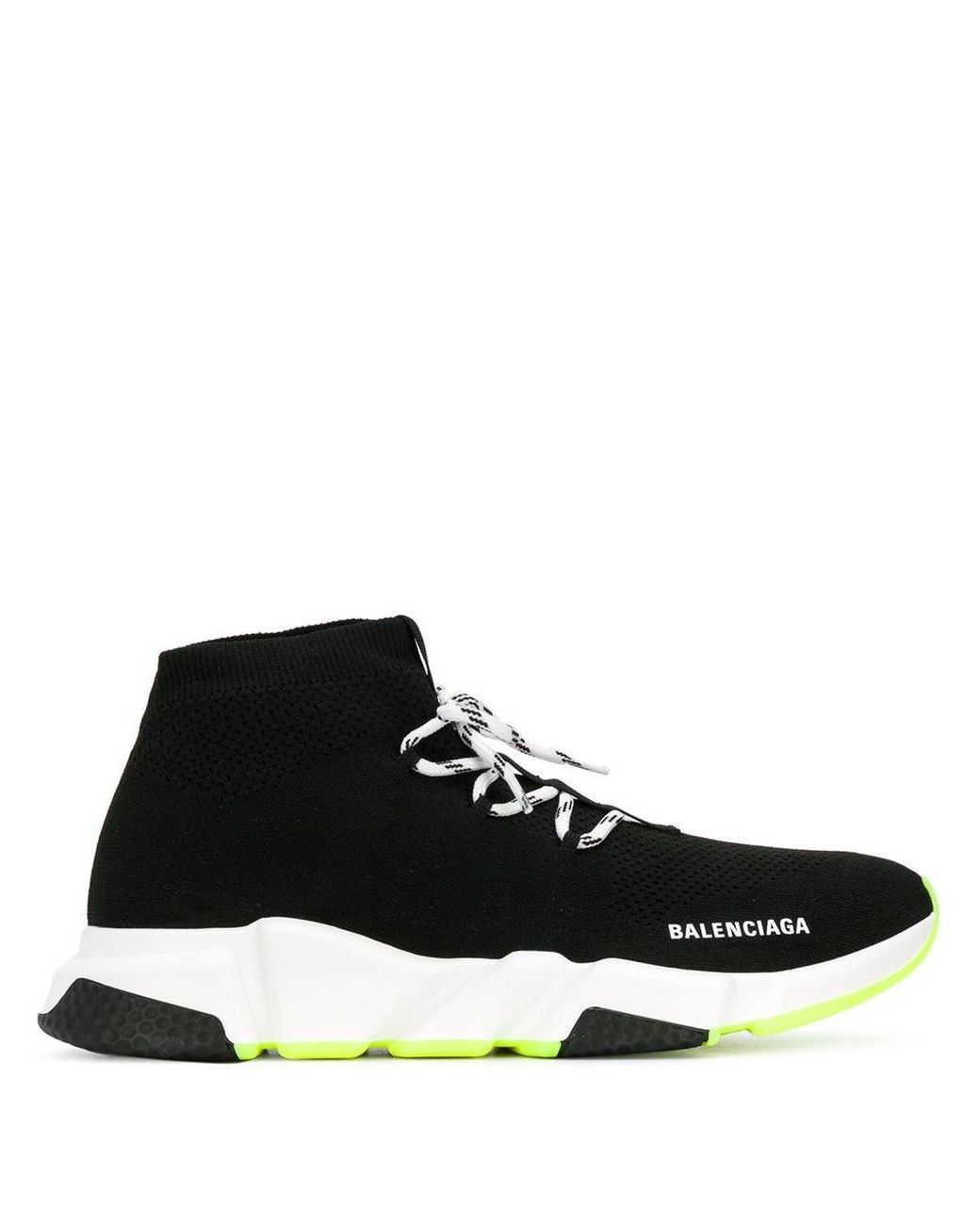 Balenciaga Men's Speed Lace-up Knitted Trainers in Black for Men - Save ...