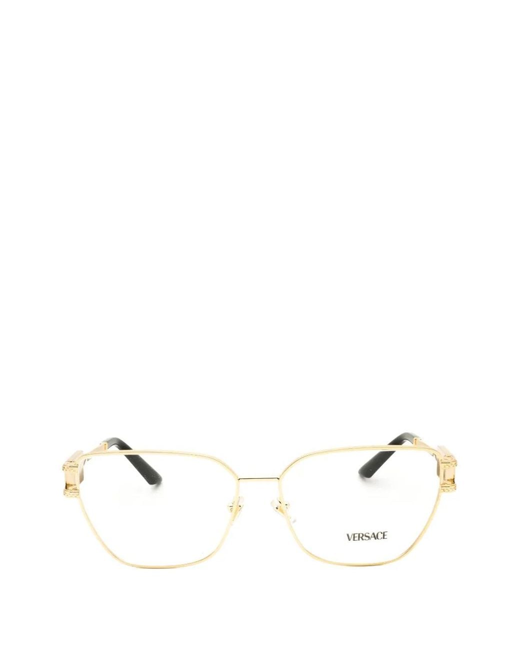 Versace Natural Cat-Eye Frame Glasses