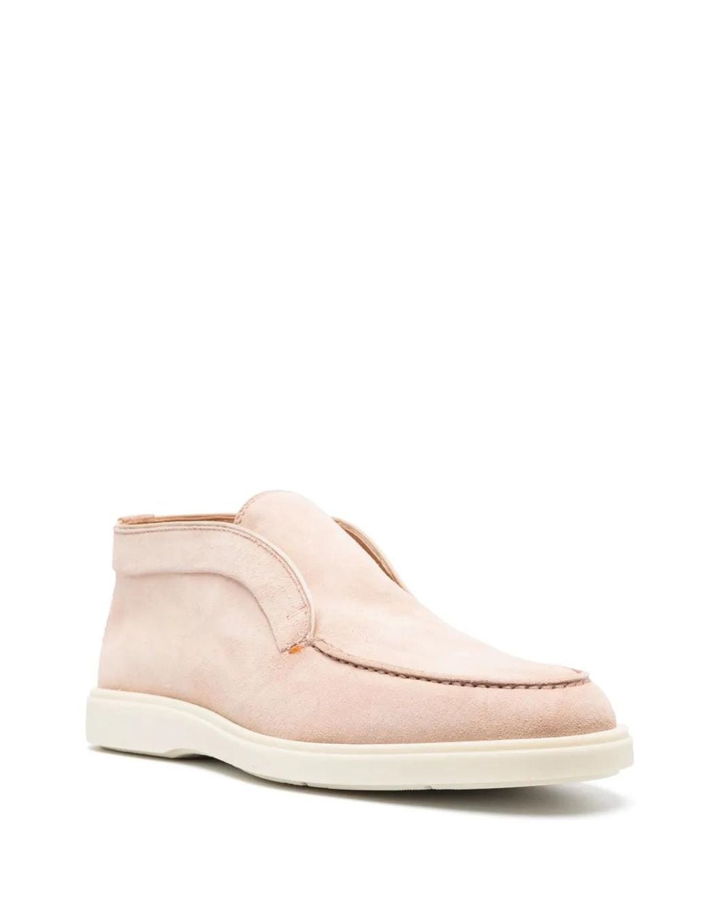 Santoni Pink Ankle Boots for men