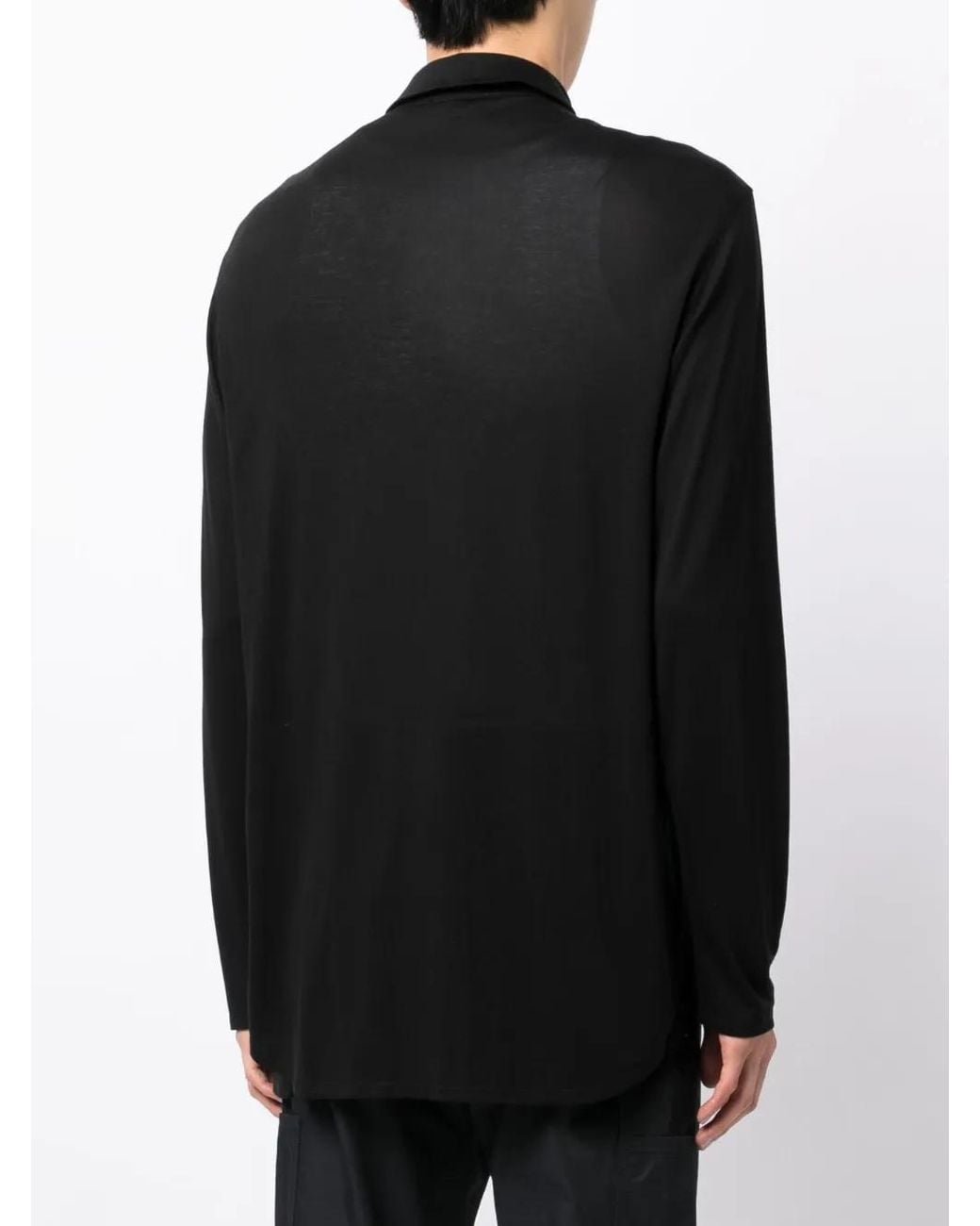 Post Archive Faction PAF Black Zip-Up Lyocell Jacket